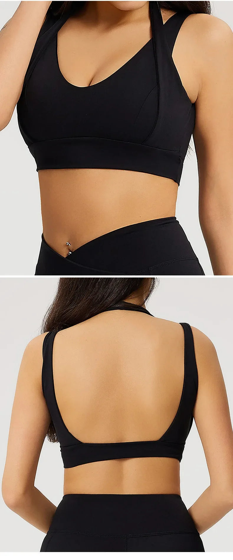 High Strength Gym Top Women Sports Bra Running Back Cross Yoga Bra Breathable Sports Underwear Women Fitness Workout Top Women