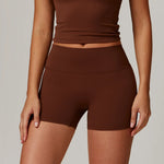 Yoga Shorts Women Summer Fitness Shorts Running Cycling Shorts Breathable Sports Leggings High Waist Summer Workout Gym Shorts