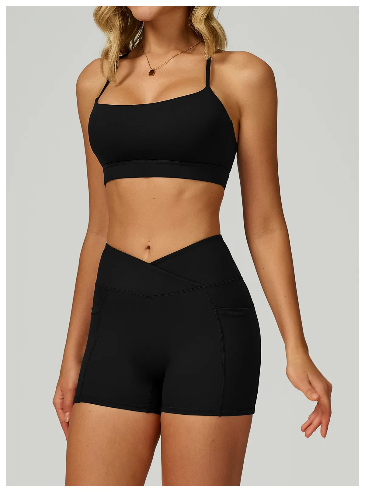 Sexy Underwear Women Tops Back Cross Strap Tank Top Push Up Running Sports Bra Breathable Soft Fitness Beauty Workout Yoga Bra