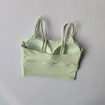 Professional Yoga Camisole Fixed Chest Mat Sports Underwear Women's Shockproof Breathable Beauty Vest Bra Running Top Gym Bra