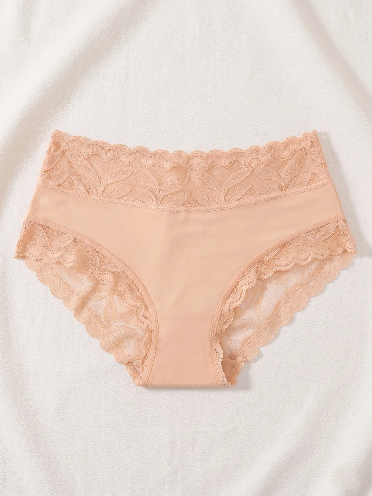 3PCS/Set Women's Sexy Lace Panties High Waist Hollow Out Briefs Breathable Underwear Female Elastic Soft Lingerie XS-XXL