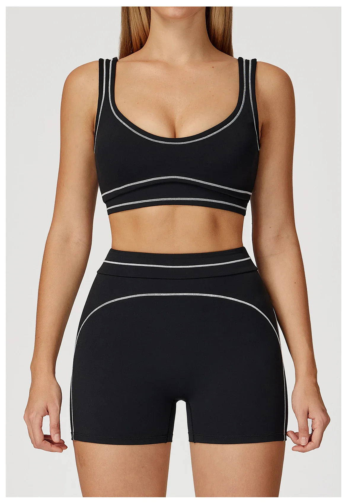 Women Shockproof Sports Bra Gym Fitness Running Yoga Vest Female Integrated Pilates Training Workout Breathable Sports Underwear