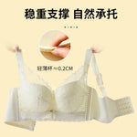 Women's Full Coverage Wire Free Bra Non-Foam Lace Bra Thin Sexy Lace Bra Plus Size 36-46CDE Push Up for Women Thin Latex Bra 46E