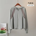 UV Protection Hooded Windbreaker Ice Silk Sun UPF 50+ UV Protection Jacket Big Brim Thin Ice Silk Sun Protection Jackets 4XL 5XL