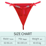 Sexy Girls Thong Women Panties Hot Metal Letter Chain G String Briefs Erotic Underwear Low Waist Female Intimates