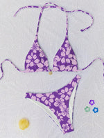 Micro Bikini 2026 Push Up Women Swimsuits Sexy Swimwear Brazilian Bikini Set Biquini Print Swimsuit Summer Brown Beachwear