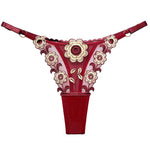 Thin Sexy Girls G String Thong Lace Panties Women Briefs Embroidery Hollow Out Transparent Underwear Female Lingerie