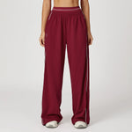 Sports Pants Women Loose High Waist Wide Leg Pants Gym Fitness Yoga Leggings Female Workout Running Cycling Pants Athletic Wear