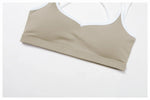 Sexy Back Sports Bra Top Women's Push-Up Yoga Underwear Fitness Top Running Workout Yoga Top Soft Beauty Back Bras Gym Underwear