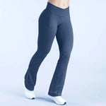 Vision Flares women gym Fashion Yoga flared pants Waist cross Seamless Sports Leggings Fitness Wide-leg Trousers