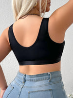 Everyday front closure Women's Plus size Brassiere Thin Cup Push up Wireless Bralette Comfort underwear Lingerie Bra