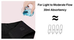 3pcs Period Panties - Seamless, Leakproof Underwear for Heavy Flow with Elegant Wooden Gift Packaging, Great Gift for Women