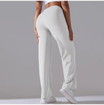 New Yoga Straight Leg Sweatpants Straight Leg Women's Loose Tracksuit Pants Wide Leg Outdoor Gym Running Casual Tracksuit Pants