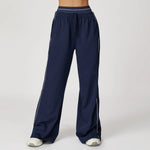 Sports Pants Women Loose High Waist Wide Leg Pants Gym Fitness Yoga Leggings Female Workout Running Cycling Pants Athletic Wear