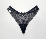 Metal Chain Hot Sexy Women Panties Cotton G String Girls Briefs Letter Thong Erotic Female Underwear Low Waist Intimates