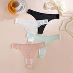 Seamless Sexy Women Panties Underwear Thong Intimates G StringLadies Low-Rise Briefs Female Panty Set Lingerie Size S-XL