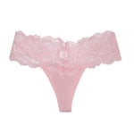 1pcs Multi Color Sexy Women G-string Low Rise Lace Floral Panties Intimate Lingerie Comfort Female Underwear Solid S-XL Thongs