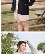 Ice Silk Long Sleeve Sunscreen Clothing 3XL 4XL UPF 50+ UV Protection Thin Breathable Sun-Proof Coat Ice Silk Sunscreen Jacket