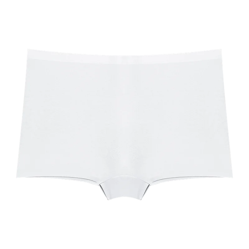 3Pcs Women's Seamless Sports Boxer Underwear Female Solid Color Panties Comfortable Briefs Cozy Lingerie Intimate Underpant S-XL