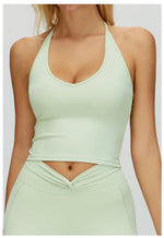 Sexy Gym Top Women Sports Bra Running Hanging Neck Yoga Bra Breathable Sports Underwear Women Fitness Bra Workout Top Women