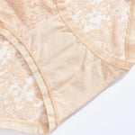 2Pcs/Set Women Sexy Panties Hollow Out Lace Floral Ladies Briefs Low Waist Solid Comfortable Hot Sale Female Underpants S-XXL