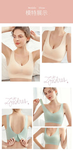 M-7XL Seamless Sport Bra Push Up Bra for Women Wireless Comfort Underwear Sport Brassiere Femme Plus Size Bralette Sexy Lingerie