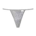 Sports Cotton Sexy Women's Panties Simple Thongs Lingerie Briefs Female Underwear G-Strings Hot T-Back Breathable Underpants