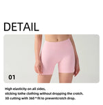 High stretch hip lifting fitness yoga shorts with peach hips and no awkward lines, Pilates medium intensity training shorts