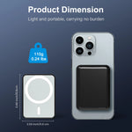 Magnetic Power Bank Portable 5000mAh Wireless Charger 20W With USB-C Cable For IPhone 16/15/14/13/12 Pro/Pro Max/Plus/Mini