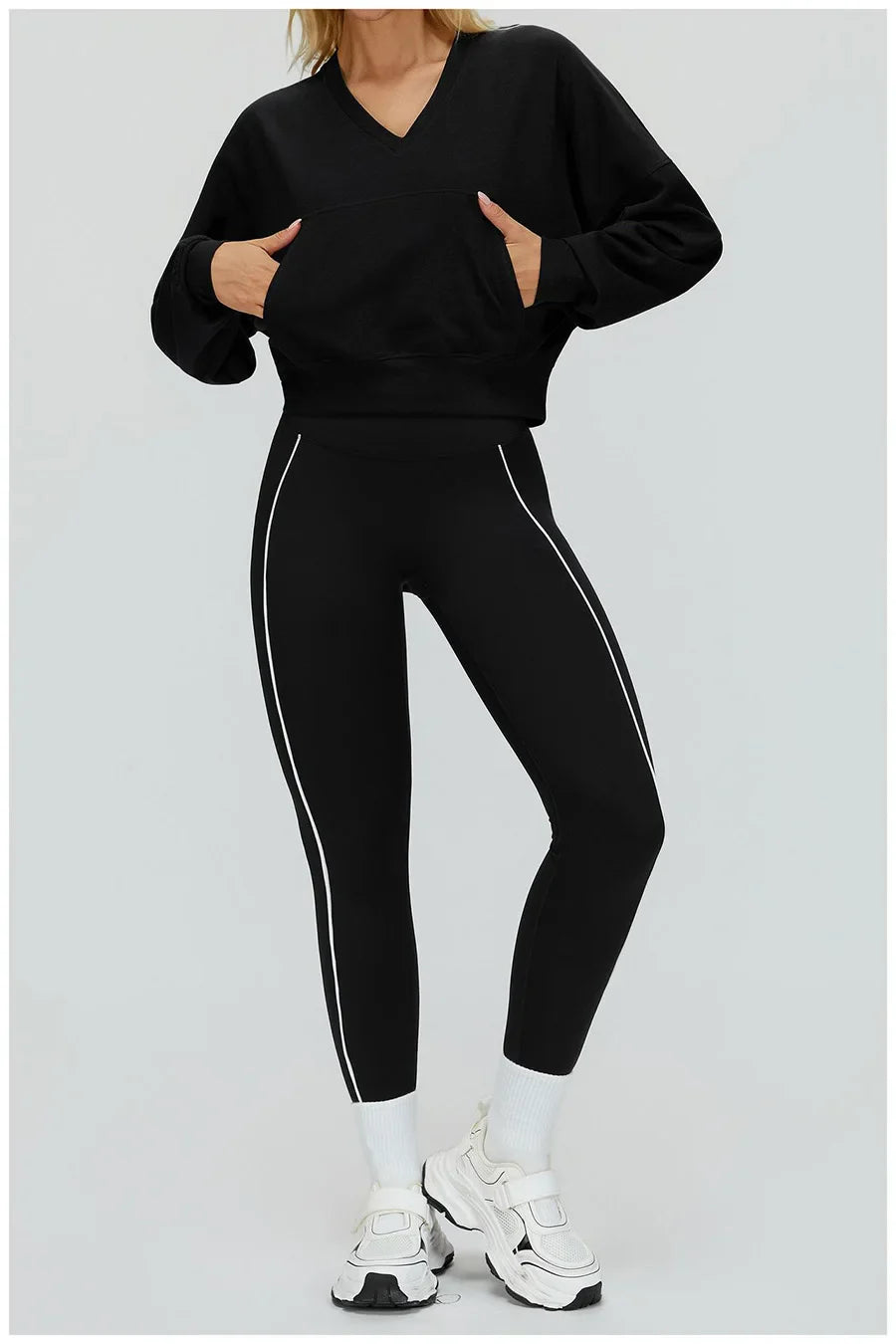 Women Yoga Set 2/3PCS Gym Clothes Long Sleeved Sportswear Yoga Suits Fitness Tracksuits Sport Outfits Crop Tank Bra Gym Leggings