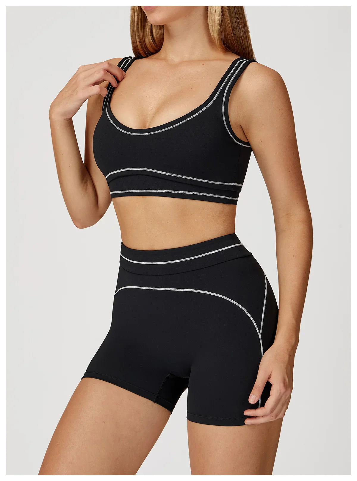 Women Shockproof Sports Bra Gym Fitness Running Yoga Vest Female Integrated Pilates Training Workout Breathable Sports Underwear