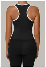 Sports Underwear Women's Sports Strappy Top Yoga Vest Fitness Tank Top Gym Beautiful Open Back Bra Running Workout Halter Bra
