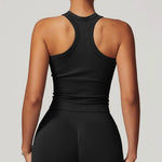 Women Tops Breathable Sports Bra Absorb Sweat Shockproof Padded Gym Clothes Running Fitness Seamless Yoga Sports Bra Underwear