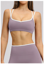 Sexy Back Sports Bra Top Women's Push-Up Yoga Underwear Fitness Top Running Workout Yoga Top Soft Beauty Back Bras Gym Underwear