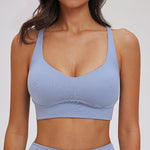 High Strength Sports Bra Women Gym Top Running Back Cross Yoga Bra Breathable Sports Underwear Women Fitness Workout Top Women