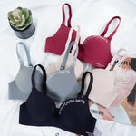 Seamless Bras for Women Push Up Bras No Wire Brassiere A B Cup Underwear Sexy Bralette Three Quarters(3/4 Cup)Lingerie