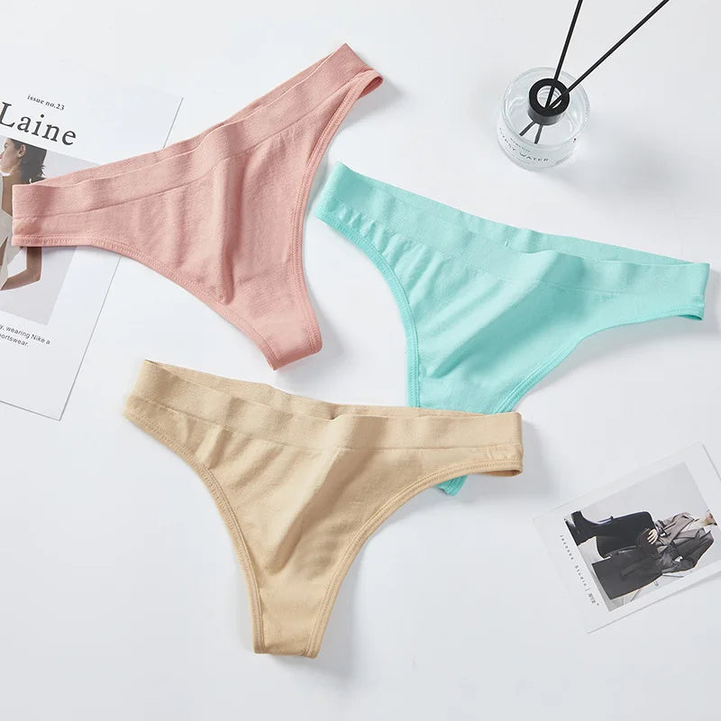 Newest Women G String Sexy Underwear Seamless Briefs Panties ThinThongs Plus Siz 1pcs/lot abc301