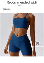 Sexy Cross Sports Bra Gym Top Women Training Running Yoga Bra Stretch Women Sports Underwear Fitness Workout Women Tank Tops