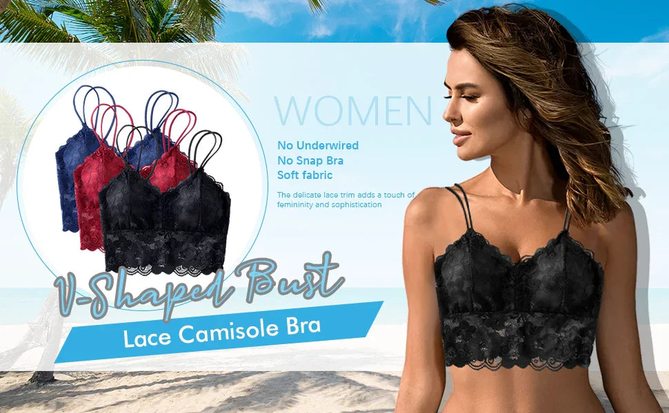 4pcs Sexy Comfortable Fashion Casual Lace Women's Underwear Set Gathered No Steel Ring Beautiful Back Bra Set Panty