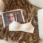 Seamless Bras For Women Small Chest 1/2 Cup Non-Wire Bra Push Up Bra Female Support Underwear Sexy Lingerie Intimates S-XL