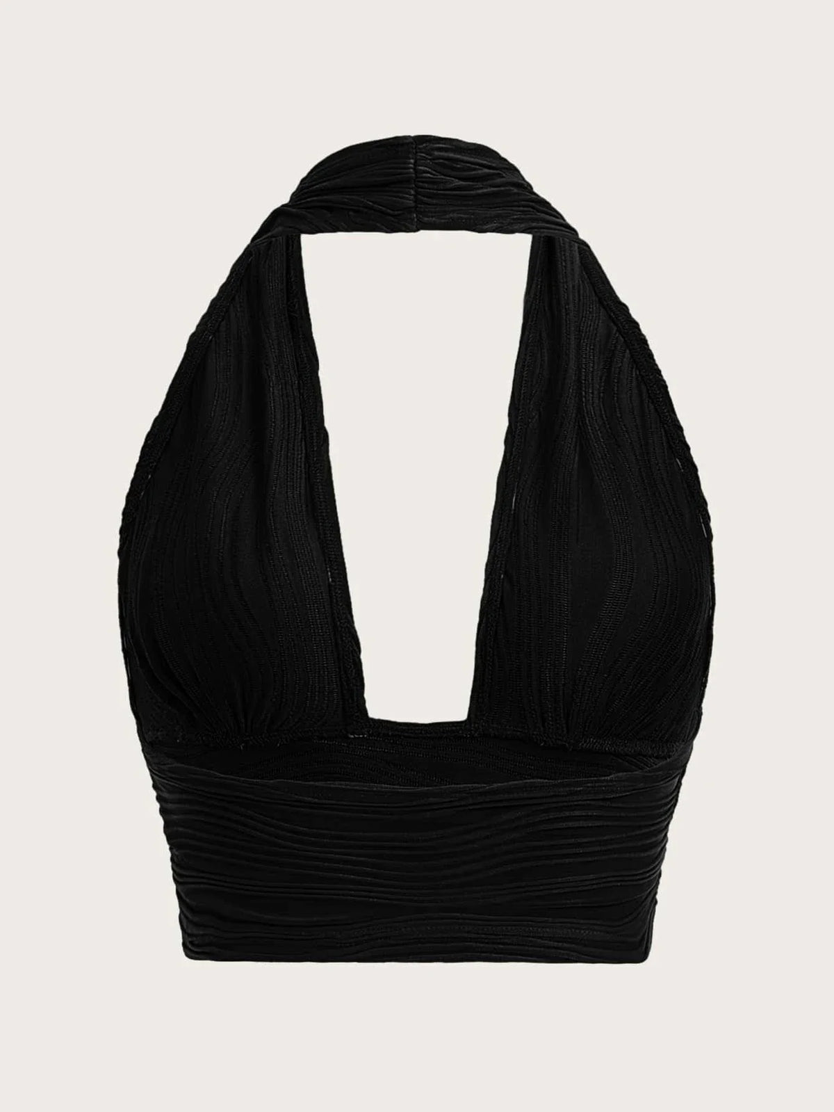 Sexy Solid Backless Crop Halter Top Women Summer 2024 Y2K Clothes Grunge High Street Style Club Sleeveless Cami Top Streetwear