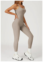 Hearuisavy Female Jumpsuit Long Elegant Sports Bodysuit Woman Gym Clothes Strappy Fitness Overalls Push Up Pilates Yoga Leotard