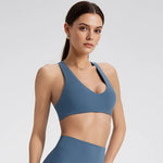 NCLAGEN Softmotion Bralette Sports Bra High Support Women's Gym Clothes Pilates Yoga Tank Tops Y-back Push Up Fitness Underwear