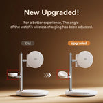 Joyroom 4-in-1 Qi2 Fast 15W Wireless Charger Magnetic Charging Station For iPhone 16-12 Series For iWatch For AirPods 4/3/2/Pro