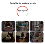 NCLAGEN Vision Shorts | 4.5" Gym Clothes Women Seamless Leggings Waist Cross Fitness Scrunch Booty Tights Running Cycling Shorts