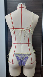 2026 Sexy Lace Bikinis Patchwork Women's Swimsuit Bathing Suits Bandage Swimwear Mujer Beachwear Triangle Bikini Set