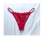 Lace G string Sexy Panties Women Underwear Briefs Hollow Out Thong High Quality Transparent Underpants Lingerie Girls Intimates