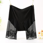 60-115 KG Plus Size Safety Short Pants Summer Women Seamless Underskirt Shorts Anti Rub Thigh Boyshorts Sexy Lace Women Boxers