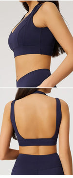 High Strength Gym Top Women Sports Bra Running Back Cross Yoga Bra Breathable Sports Underwear Women Fitness Workout Top Women