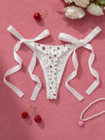 1Pcs Lovely Sexy Women's Panties Low Waist Tie-Side G-String Comfortable Sexy Lingerie